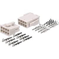 Los mejores  - Molex Mini-Fit Jr. Juego de conectores de 8 pines para componentes de PC Kali-2408 I Calidad industrial del distribuidor…